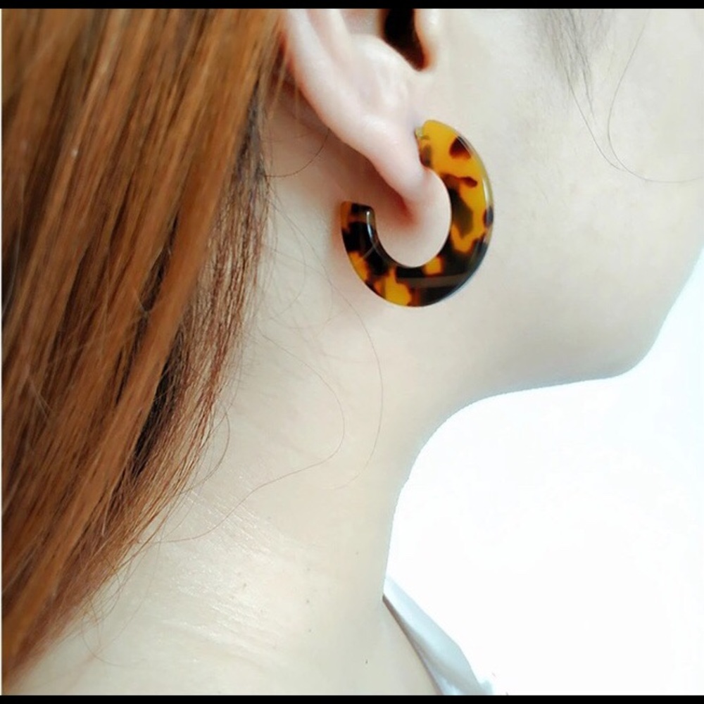 Tortoise Shell Earrings